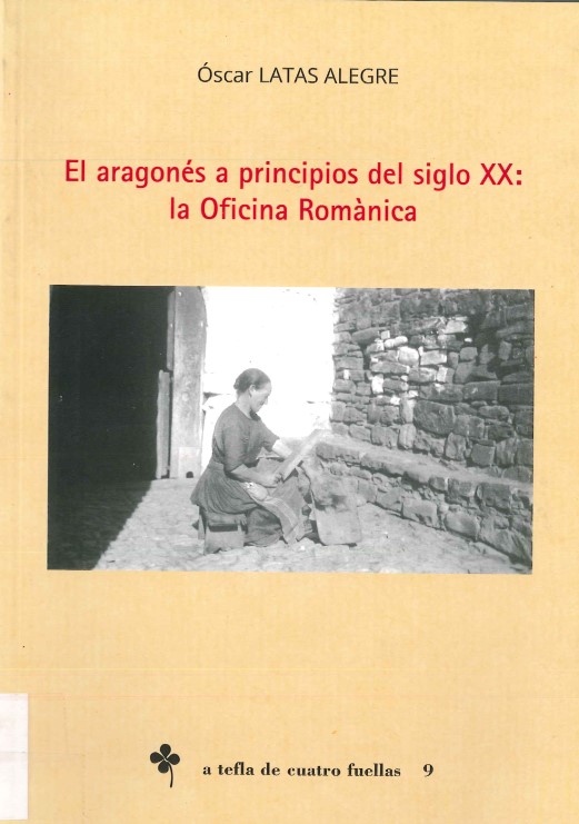 Portada: El aragonés a principios del siglo XX: la Oficina Romànica