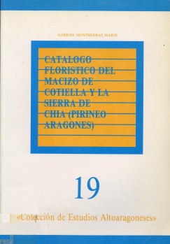 Portada: Catálogo florístico del Cotiella y la sierra de Chía
