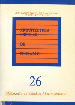 Portada: Arquitectura popular de Serrablo