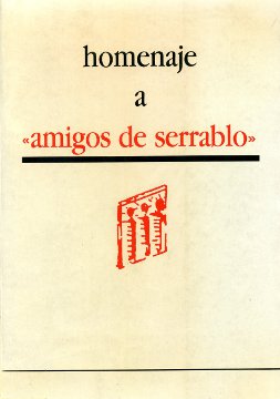 Portada: Homenaje a "Amigos de Serrablo"