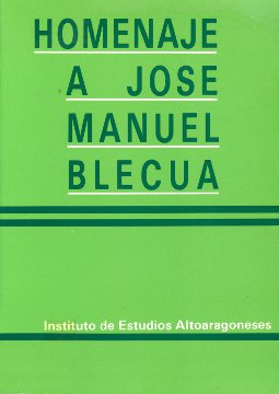 Portada: Homenaje a José Manuel Blecua