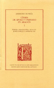 Portada: Cítara de Apolo y Parnaso en Aragón