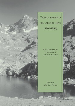 Portada: Crónica pirineística del valle de Tena (1900-1950)