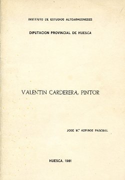Valentín Carderera, pintor