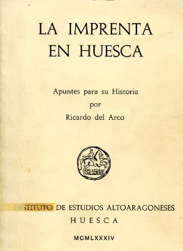 Portada: La imprenta en Huesca