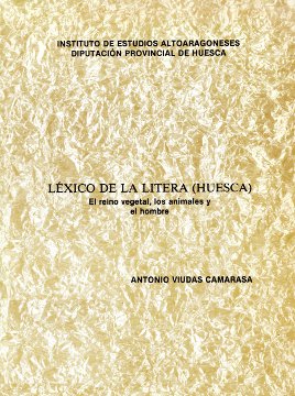 Portada: Léxico de la Litera (Huesca)