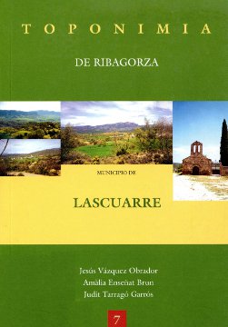 Portada: Toponimia de Ribagorza
