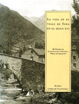 Portada: La vida en el Valle de Tena en el siglo XVI