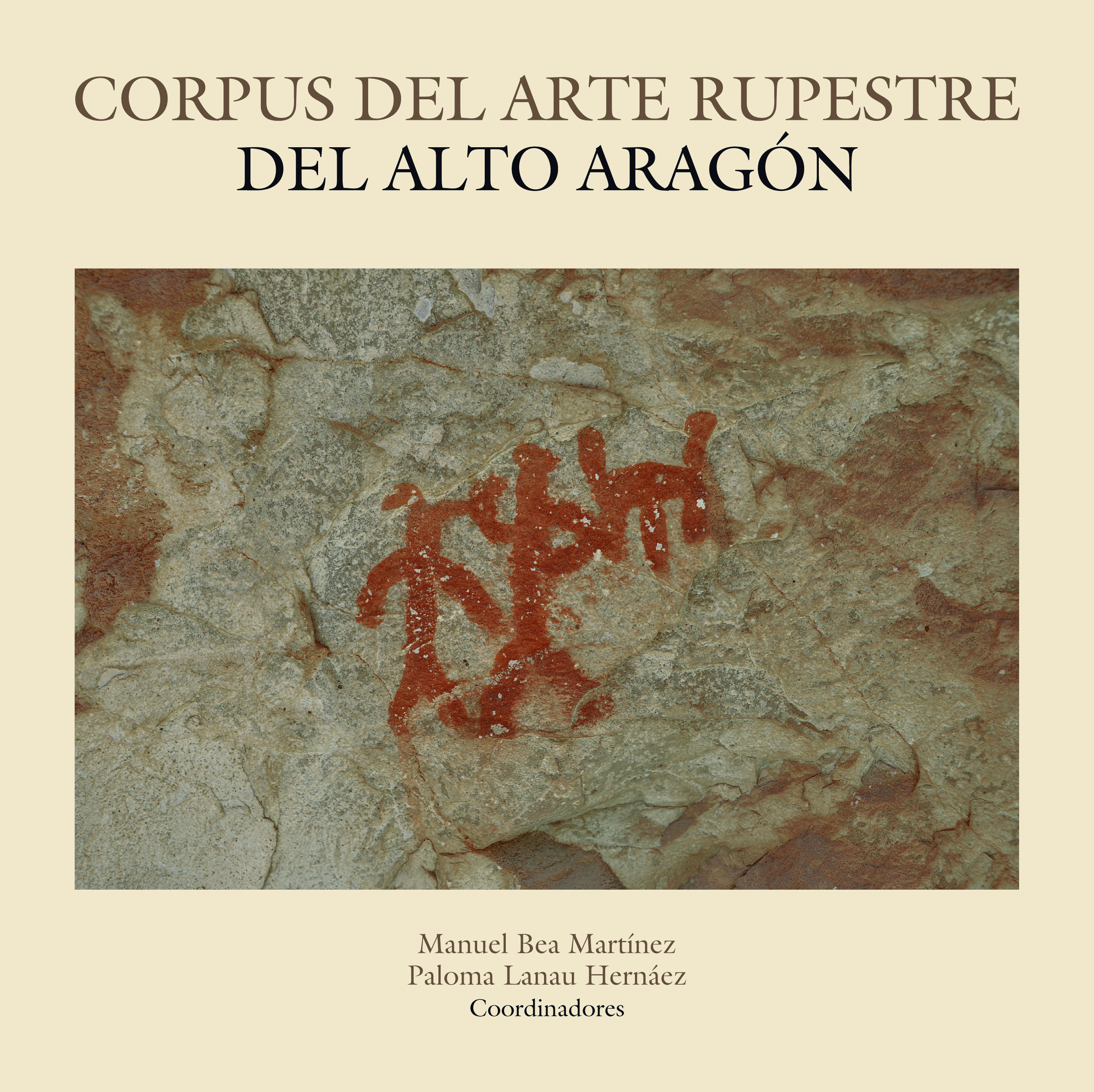 Portada: Corpus del arte rupestre del Alto Aragón