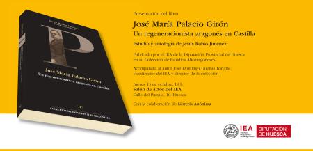 Presentación del libro del IEA sobre José M.ª Palacio