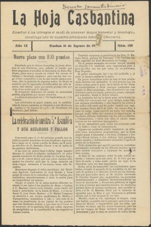 Novedades sobre prensa histórica en la Biblioteca del IEA