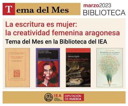 La escritura es mujer: la creatividad femenina aragonesa