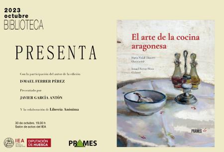 Biblioteca Presenta ‘El arte de la cocina aragonesa’
