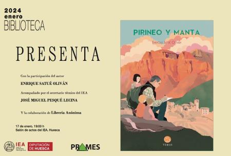 Biblioteca Presenta el último libro de Enrique Satué, publicado por Prames