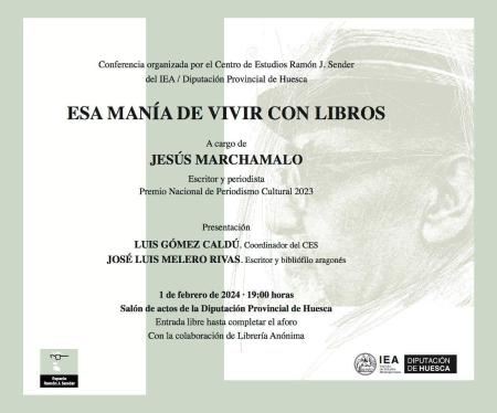 Conferencia de Jesús Marchamalo en el aniversario de Ramón J. Sender