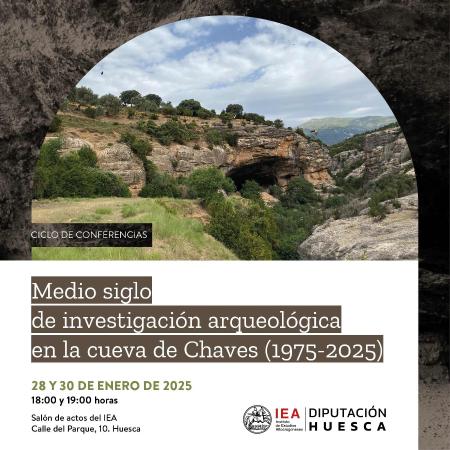 Ciclo de conferencias Medio siglo de investigación arqueológica en la cueva de Chaves (1975-2025)