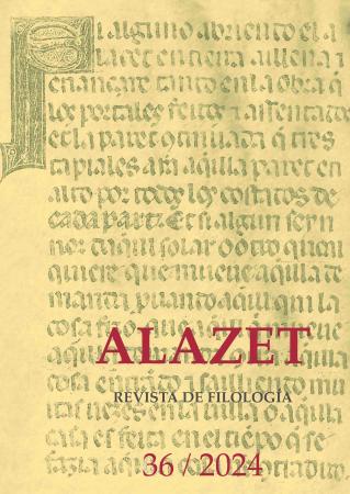 Publicado un nuevo número de la revista de filología &#39;Alazet&#39;