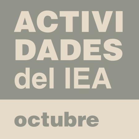 Actividades en octubre