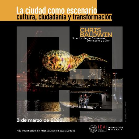 'La ciudad como escenario': conferencia de Chris Baldwin