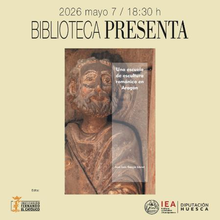 Biblioteca Presenta 'Una escuela de escultura románica en Aragón'