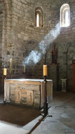 Iglesia de Santa María en el monasterio de Obarra. (Foto: José Miguel Navarro López)