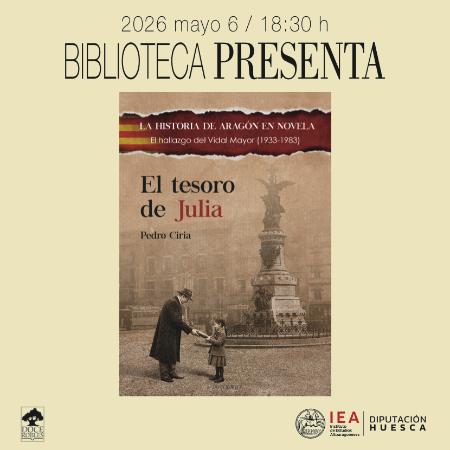'El tesoro de Julia%3a el hallazgo del Vidal Mayor', nuevo Biblioteca Presenta