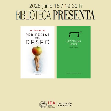Biblioteca Presenta acoge los dos últimos libros de Antón Castro