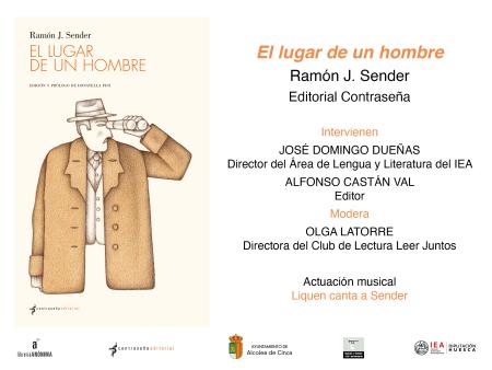 Presentación de 'El lugar de un hombre' en Alcolea de Cinca
