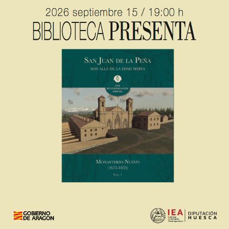 Biblioteca Presenta la última publicación sobre San Juan de la Peña