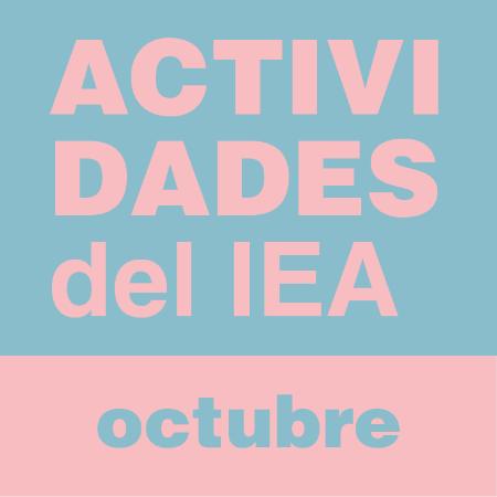 Actividades del IEA en octubre