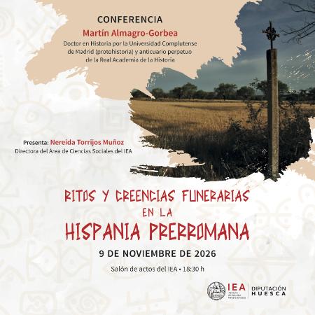 'Ritos y creencias funerarias en la Hispania prerromana', conferencia del Área de Ciencias Sociales