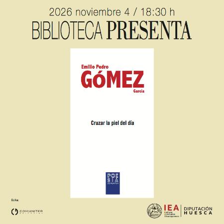 Biblioteca Presenta el último poemario de Emilio Pedro Gómez