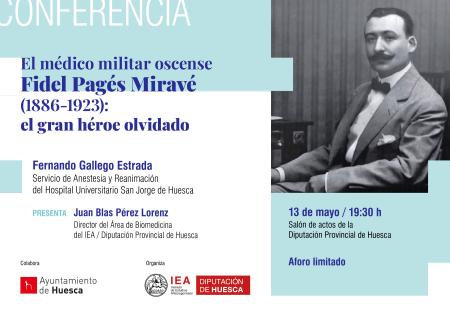 Conferencia sobre Fidel Pagés, el gran héroe olvidado