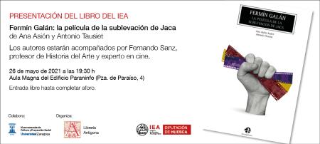 Presentación en Zaragoza del Altoaragoneses sobre Fermín Galán