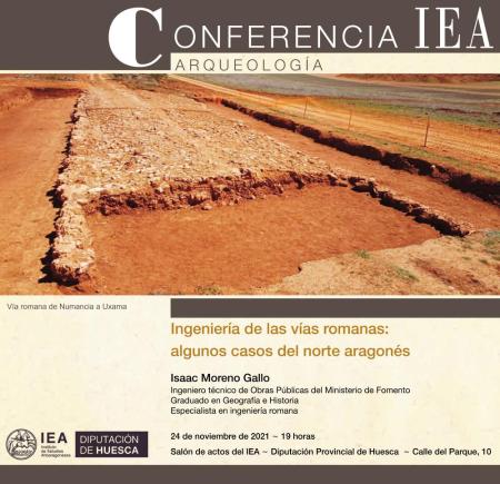 Conferencia sobre ingeniería de las vías romanas en el norte de Aragón