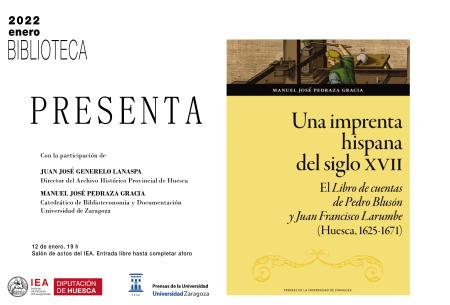 Nuevo Biblioteca Presenta, en colaboración con Prensas de la Universidad de Zaragoza