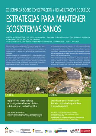 XII Jornada sobre Conservación y Rehabilitación de Suelos