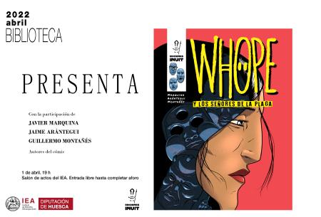 Presentación del cómic ‘Whope y los Señores de la Plaga’ en el IEA