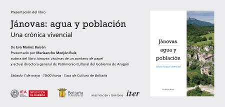&#39;Jánovas%3a agua y población&#39; se presenta en Boltaña