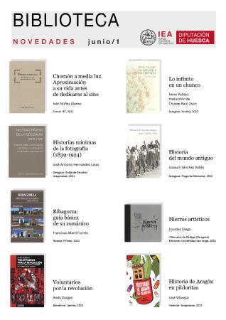 Novedades seleccionadas por la Biblioteca del IEA para la primera quincena de junio