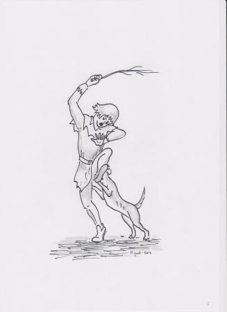 Ilustración Rodrigo ama a Marica