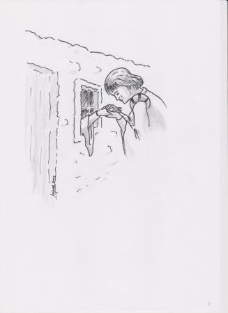 Ilustración Rodrigo ama a Marica