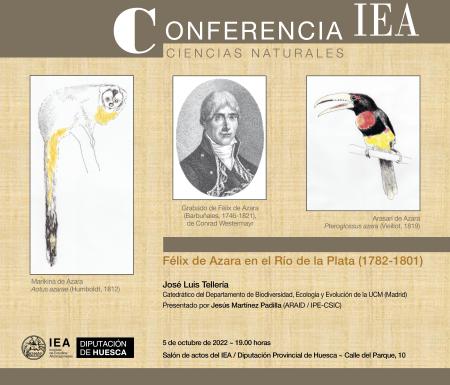 Conferencia sobre Félix de Azara en el Río de la Plata